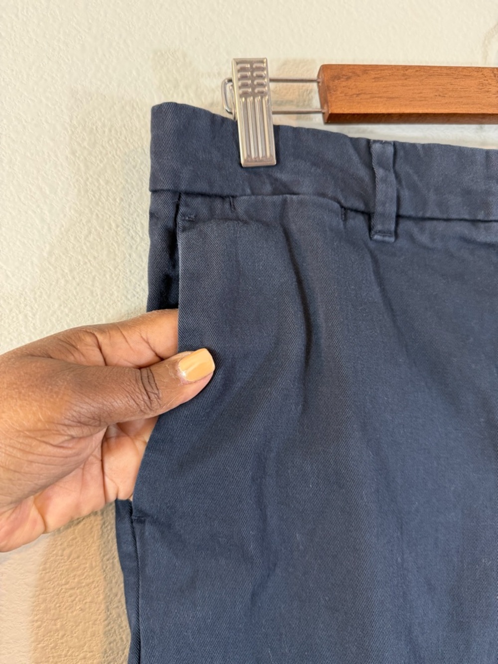 Norse Projects Slim Fit Chino Pants Navy Blue Size 31 Minimalist Preppy Casual - Picture 4 of 11